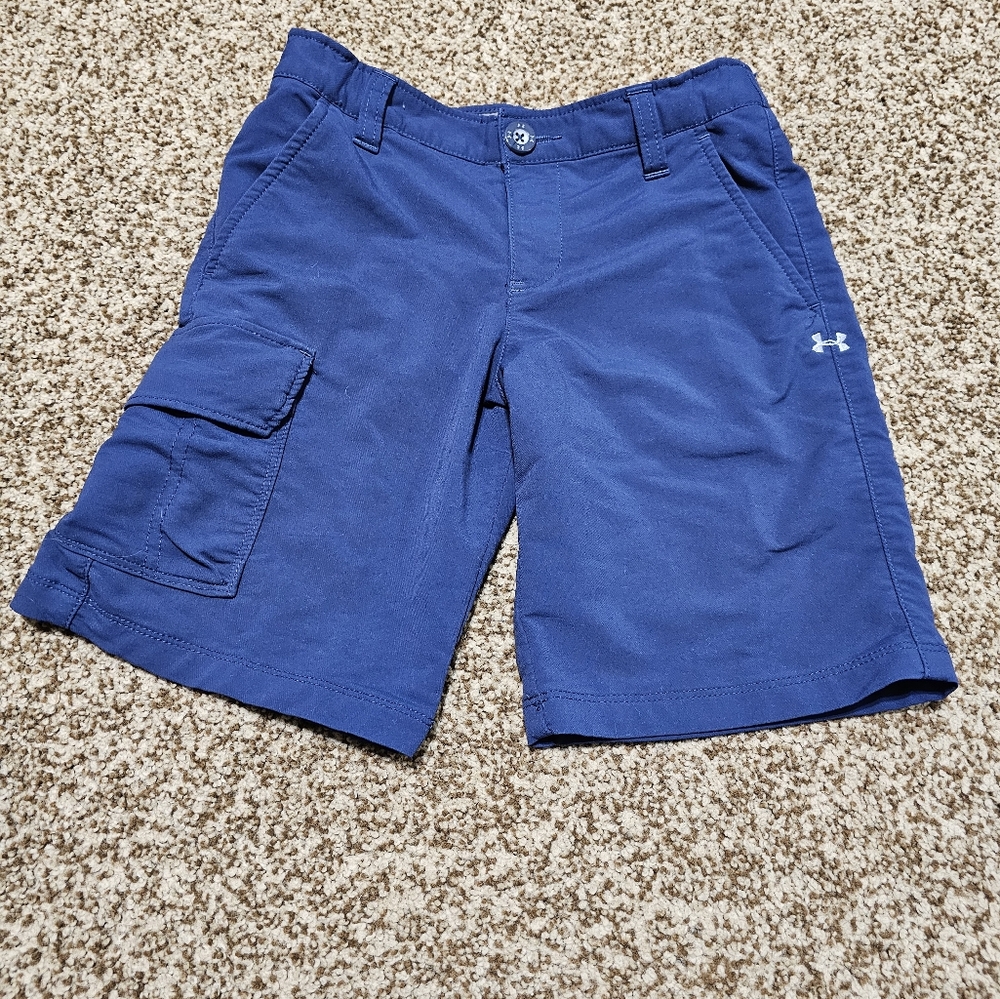 Under Armour Boys Shorts| Size Small| Blue